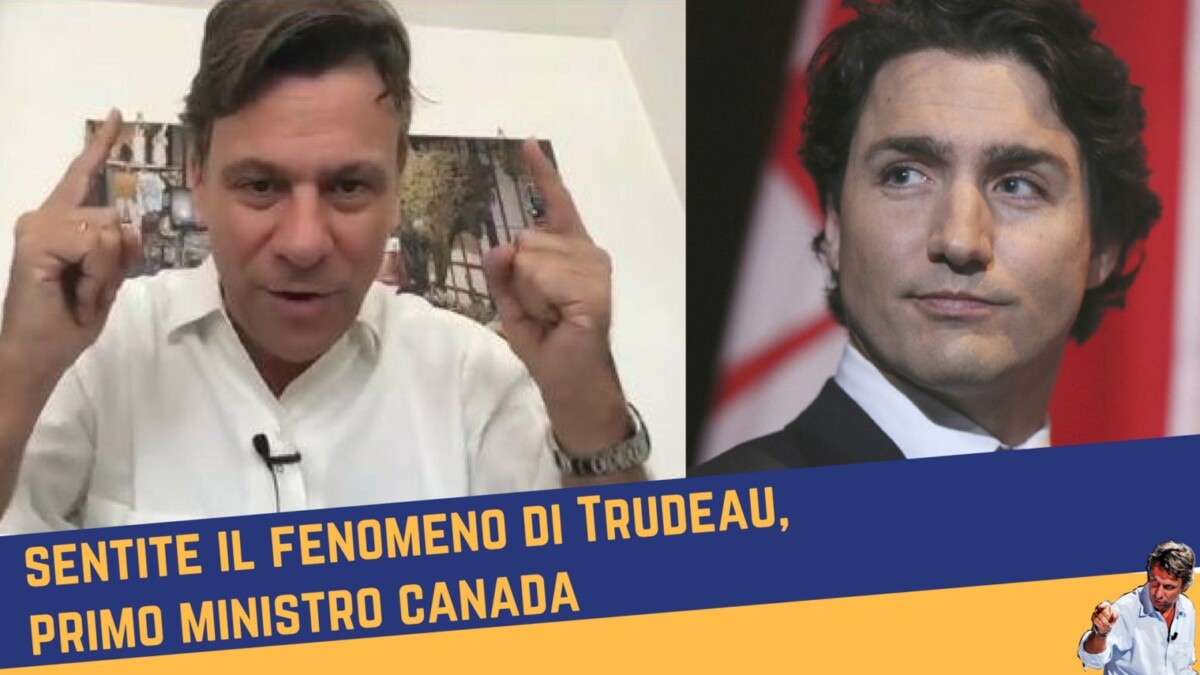 Sentite il fenomeno di Trudeau, primo ministro Canada (8 feb 2018)