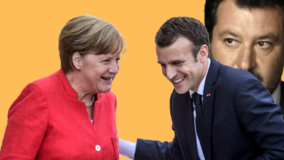 Francia e Germania fanno l’inciucio e danno la colpa a Salvini (23 gen 2019)