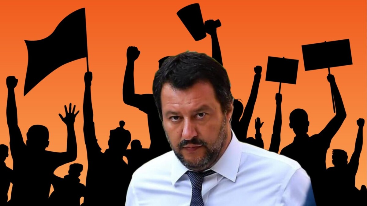 Per la sinistra è sempre colpa di Salvini