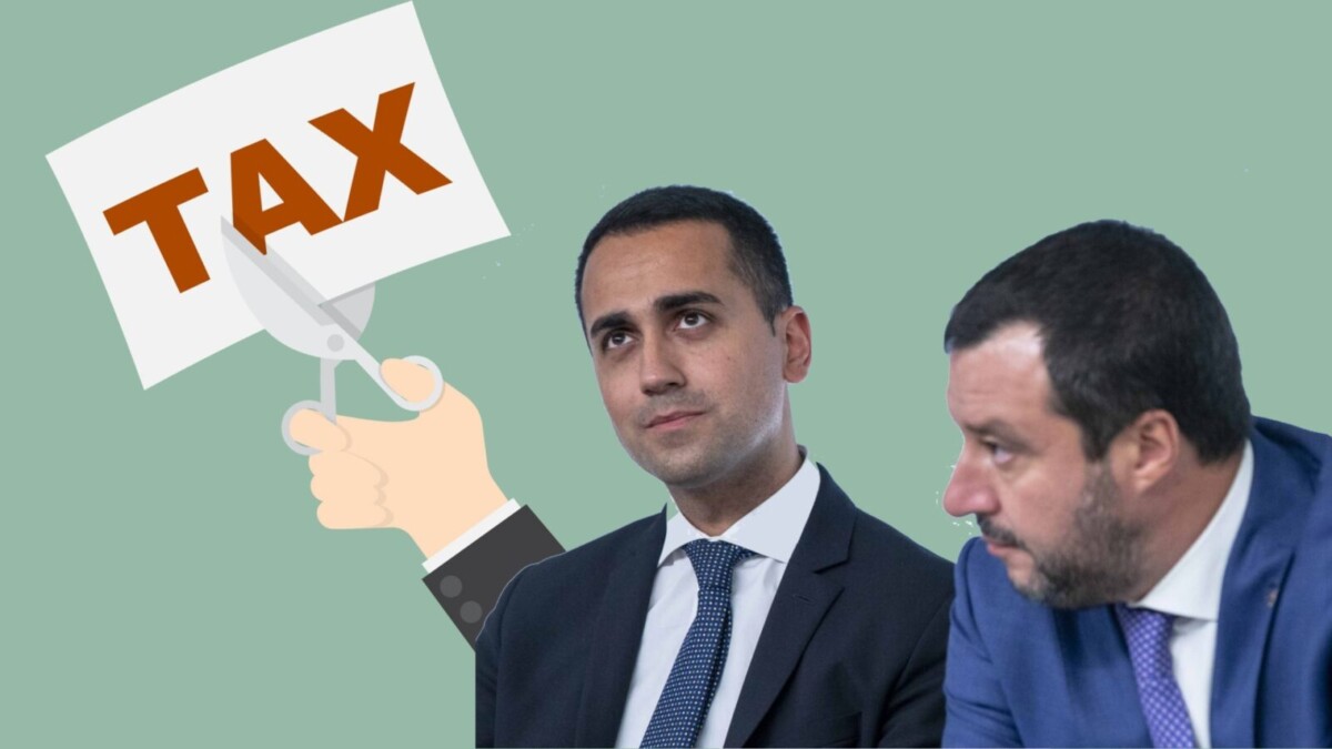 Di Maio e Salvini ora litigano pure sulle tasse (8 apr 2019)