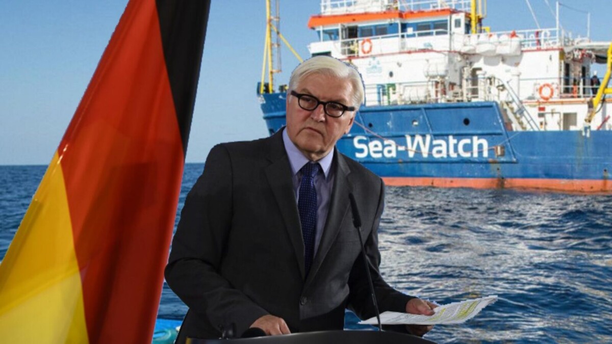 Sea Watch, il presidente della Repubblica tedesca ci fa la lezioncina (1 lug 2019)