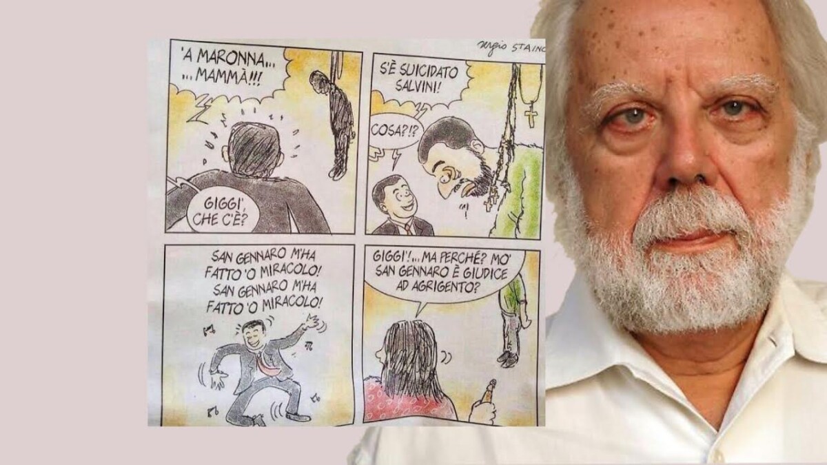 Vignetta anti-Salvini, il silenzio dei benpensanti