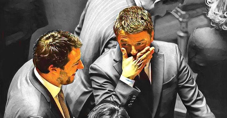 Salvini, vanno in scena i soliti giochini di Renzi (27 mag 2020)