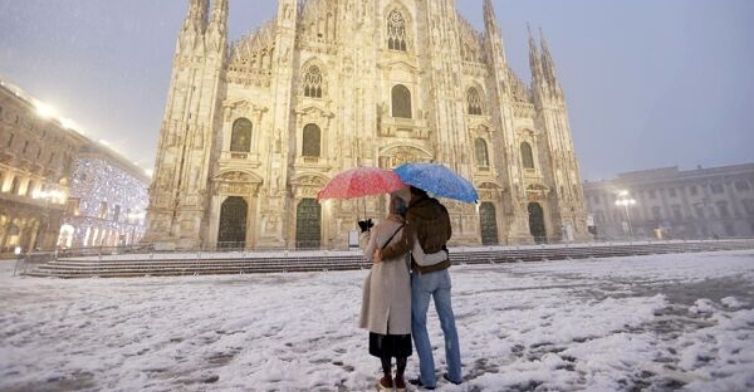 milano neve