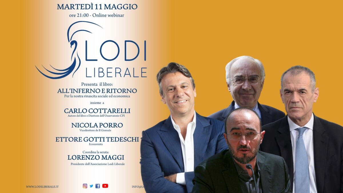 &quot;All’inferno e ritorno&quot;. Presentazione libro di Carlo Cottarelli