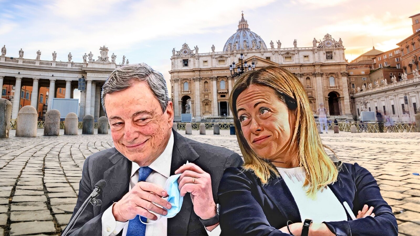 Draghi E Il Vaticano Sono Pazzi Della Meloni