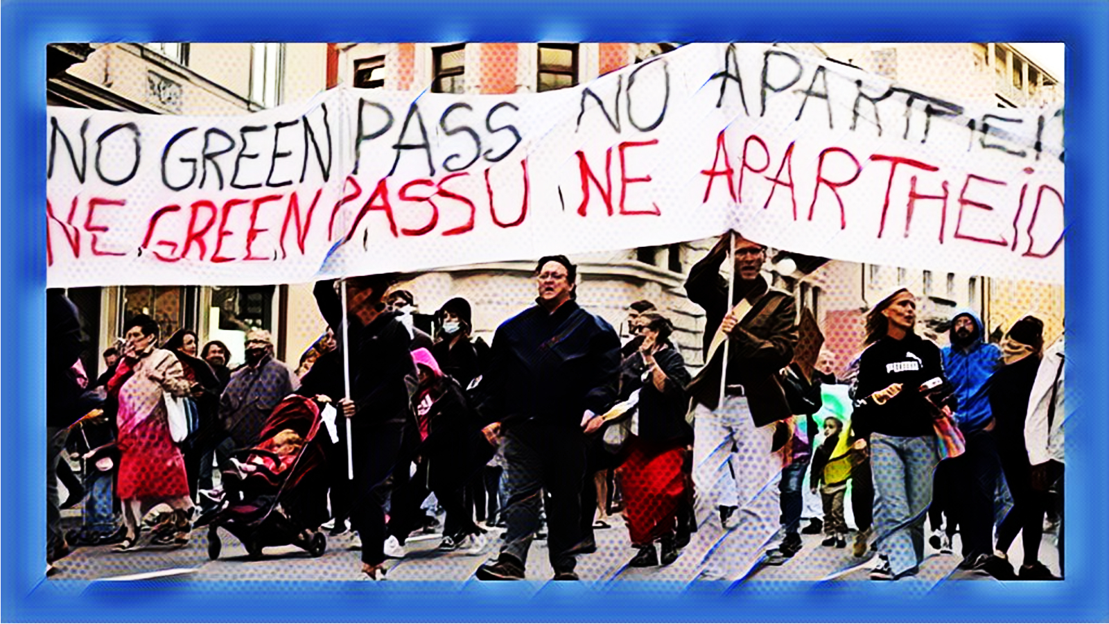 No Green pass a Trieste, diecimila persone al corteo in centro
