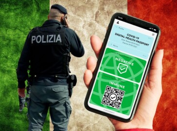 poliziotti non vaccinati