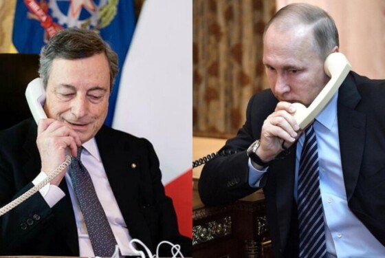 Putin draghi telefono