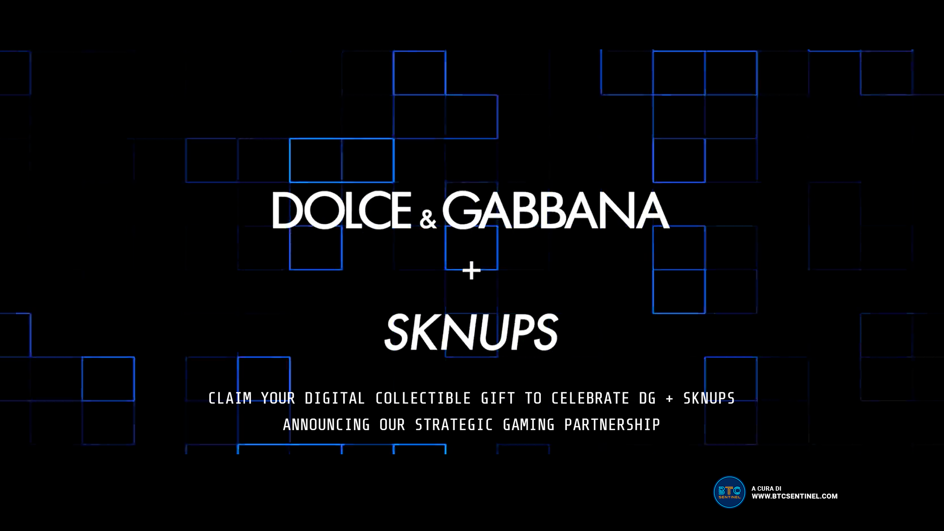 SKNUPS startup del fashion digitale collabora con Dolce & Gabbana