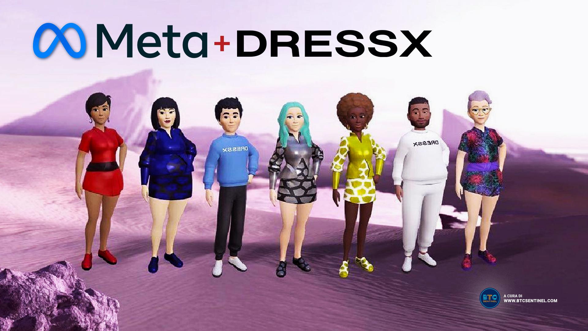 Meta collabora con la startup di moda digitale DressX per il lancio di abiti virtuali