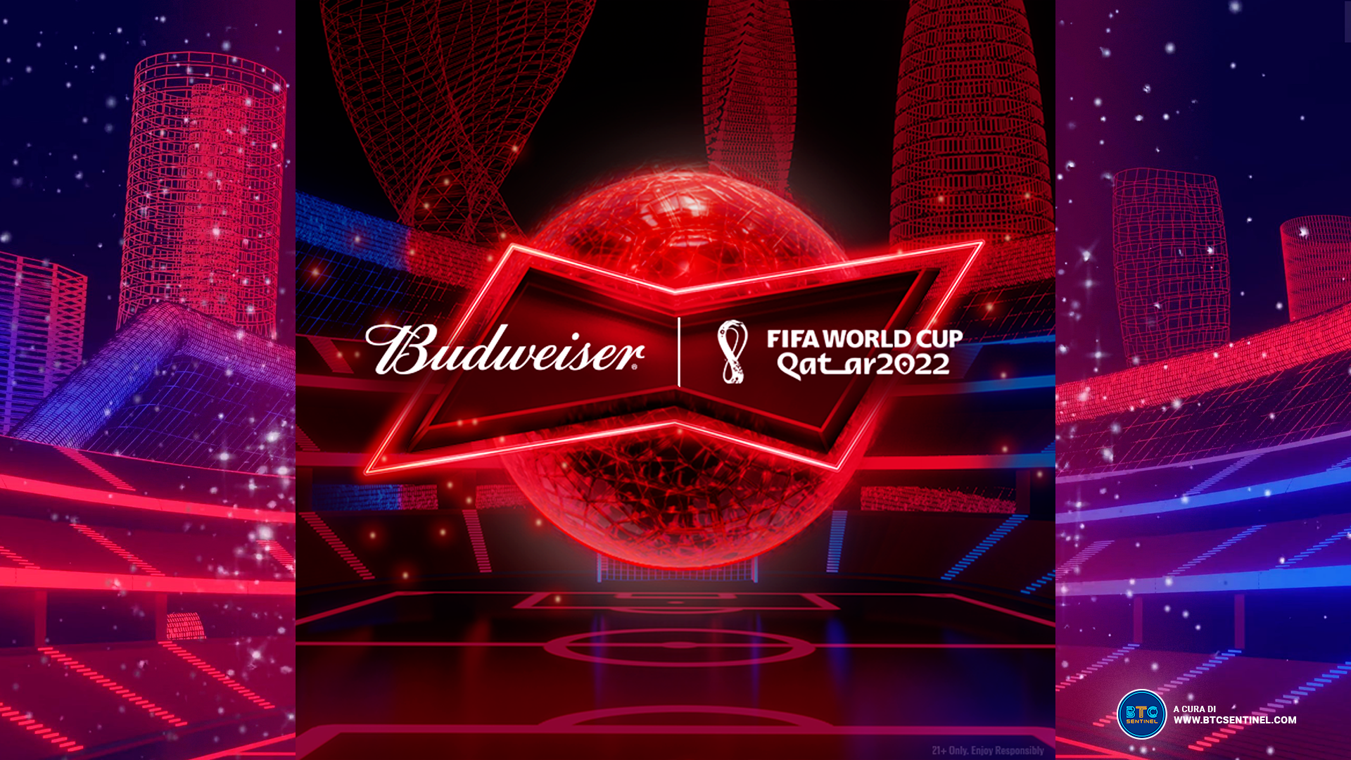 Budweiser, NFT per la Fifa World Cup 2022: i tabelloni segnapunti della tua squadra