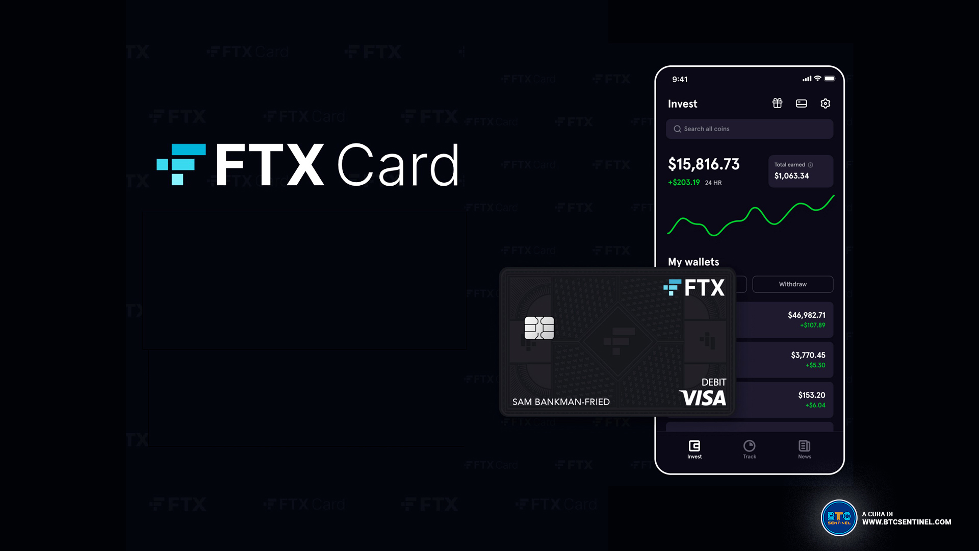 L’exchange FTX lancia la sua carta Visa in 40 nuovi paesi