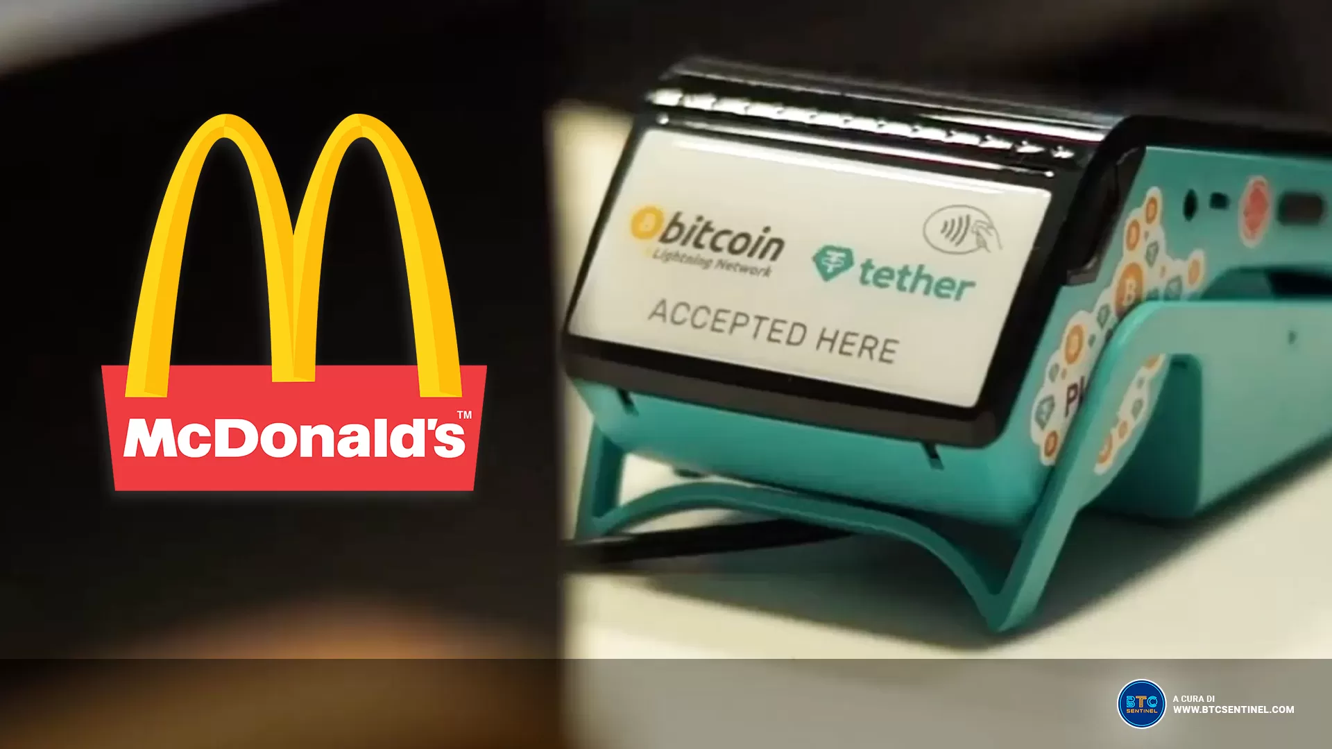 McDonald’s a Lugano da ora accetta pagamenti in Bitcoin
