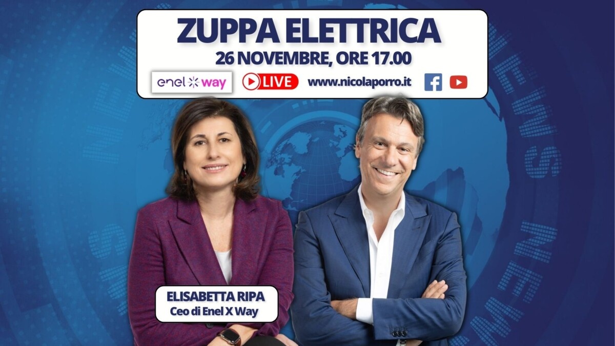 Zuppa elettrica con Elisabetta Ripa, Ceo di Enel X Way