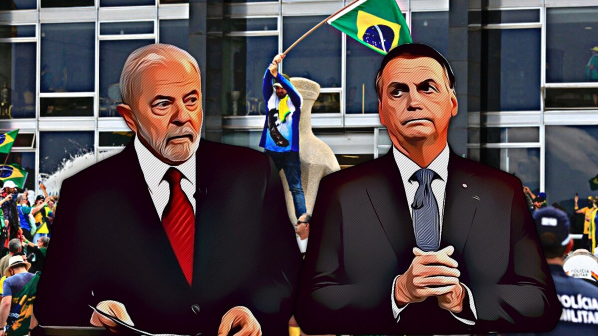 bolsonaro lula assalto al parlamento in Brasile