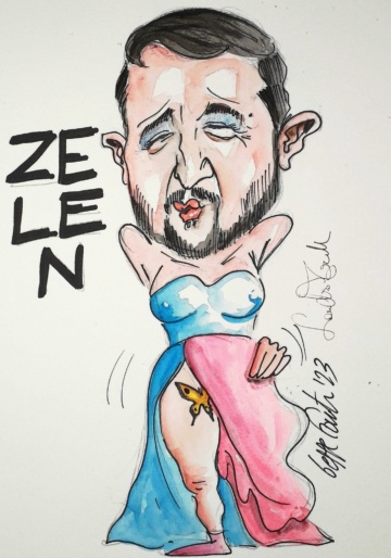 Sedute Satiriche di Beppe Fantin - Vignetta del 14/02/2023