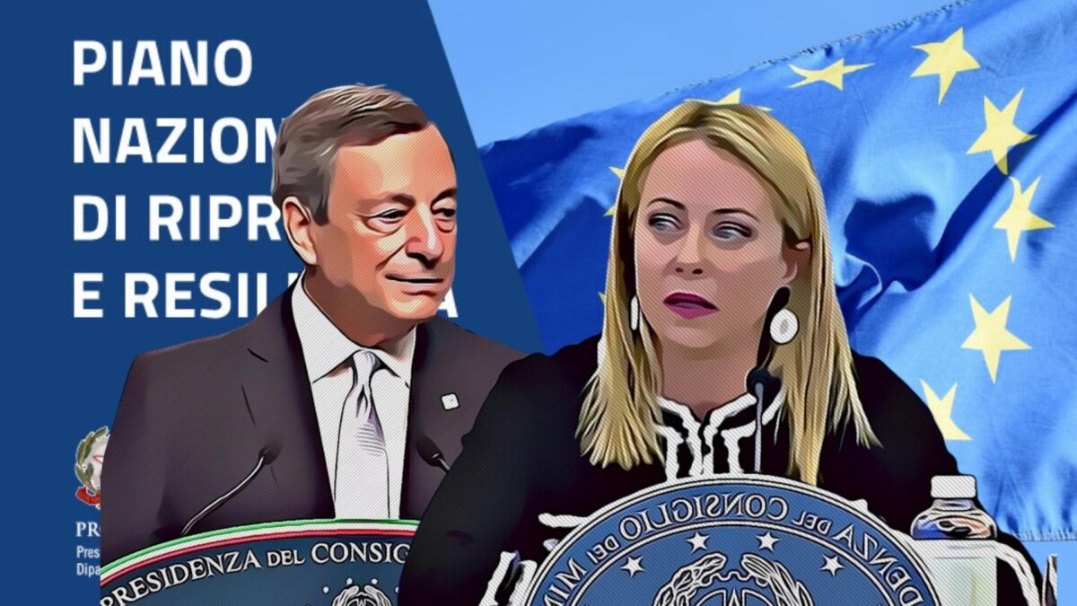 Meloni e Draghi