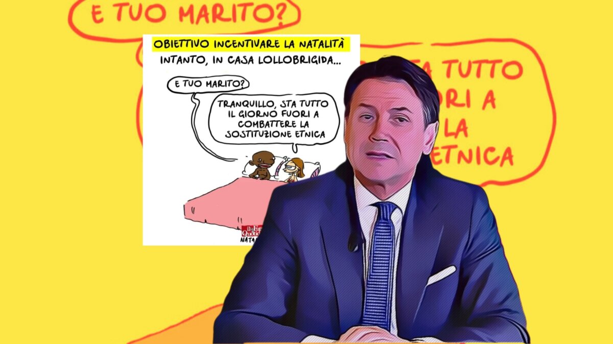 Vignetta Meloni Conte Liscia Il Pelo A Travaglio E Si Copre Di Vergogna 9917