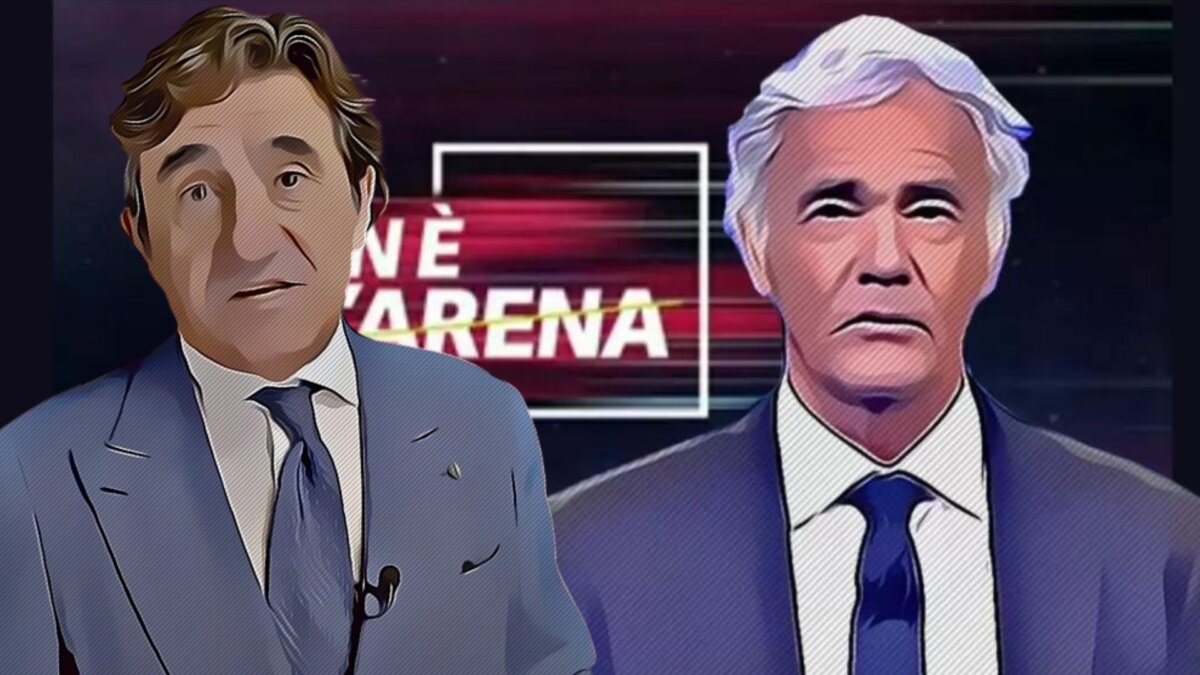 Giletti Urbano Cairo La7 Non è l'Arena