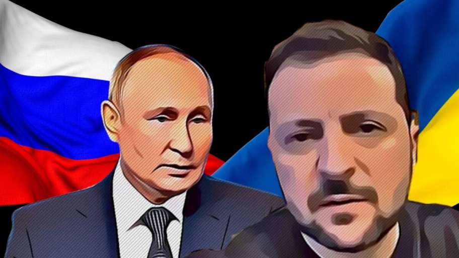 Vladimir Putin e Volodymyr Zelensky