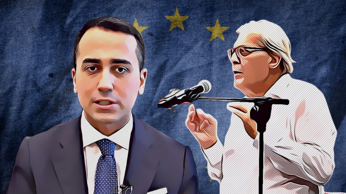 “Sí, Bahía de Nápoles…”.  Sgarbi destroza a Di Maio enviado a la Unión Europea