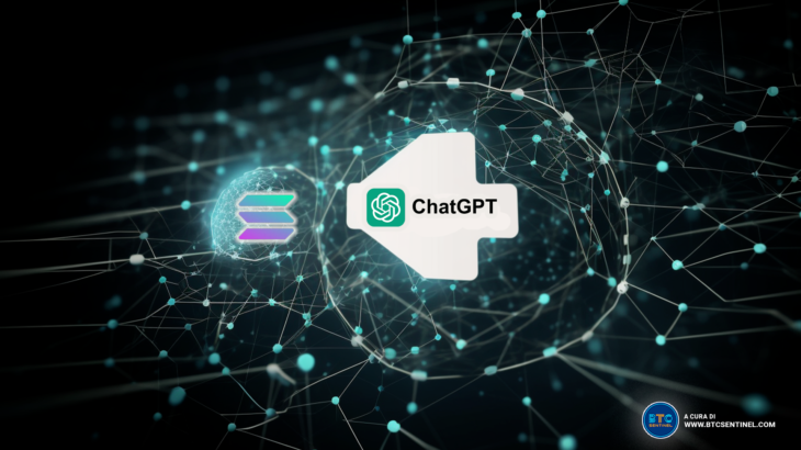 ChatGPT integrata nella blockchain della criptovaluta Solana