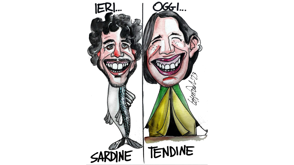 Sedute Satiriche di Beppe Fantin - Vignetta del 12/05/2023