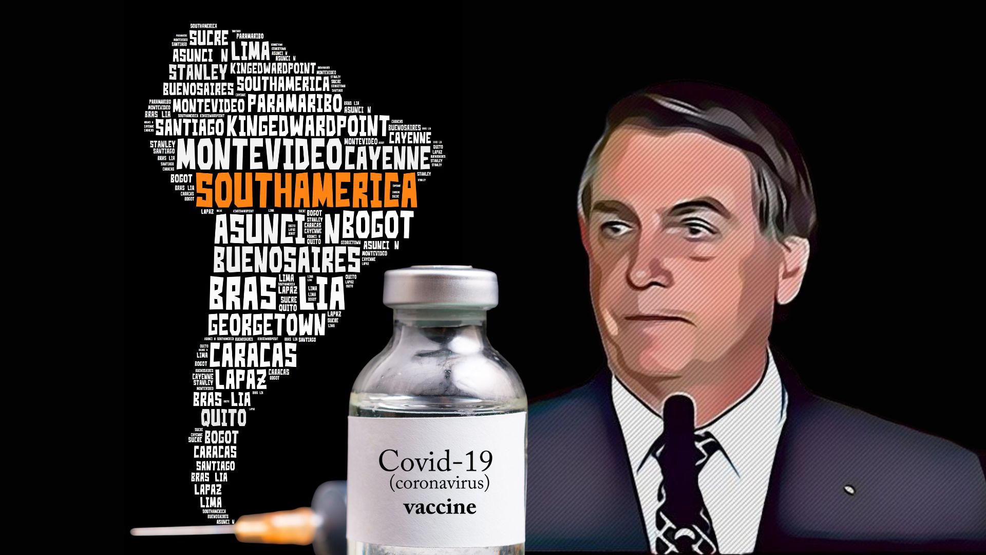 Covid quieren obligar a Bolsonaro a vacunar a su hija