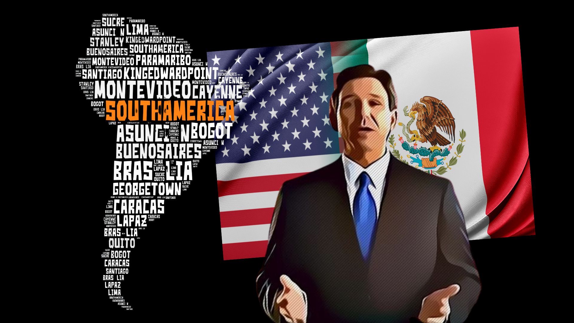 “Latinos, no voten por DeSantis”.  desaire de mexico