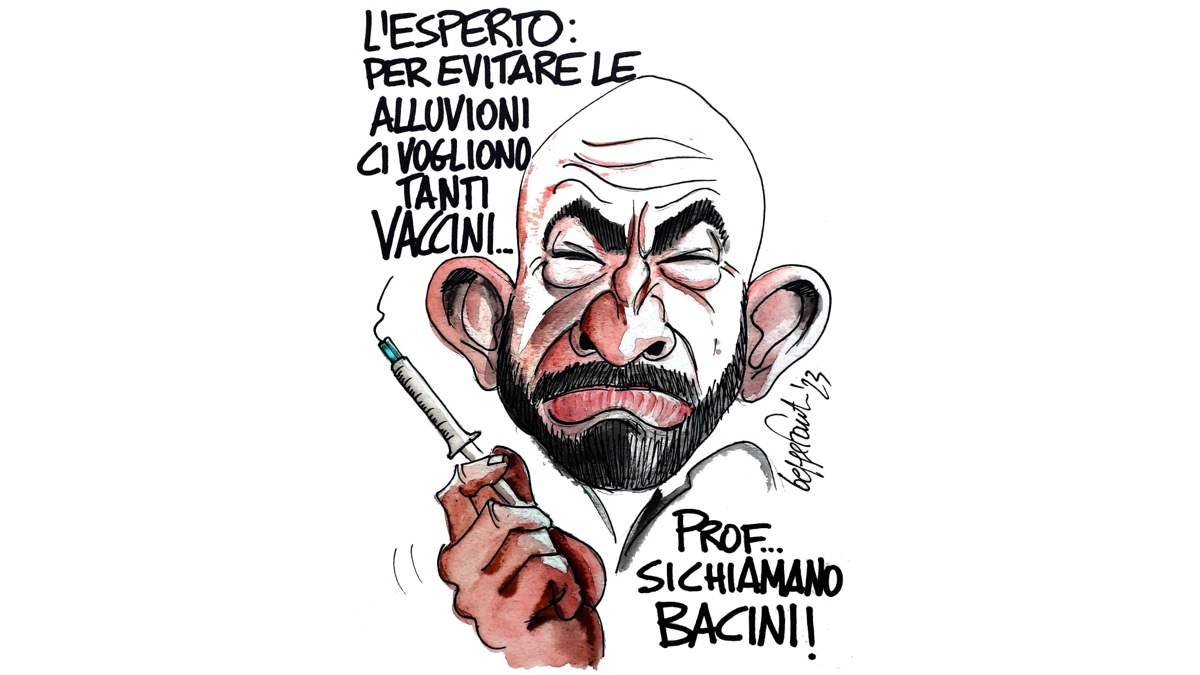 Sedute Satiriche di Beppe Fantin - Vignetta del 22/05/2023