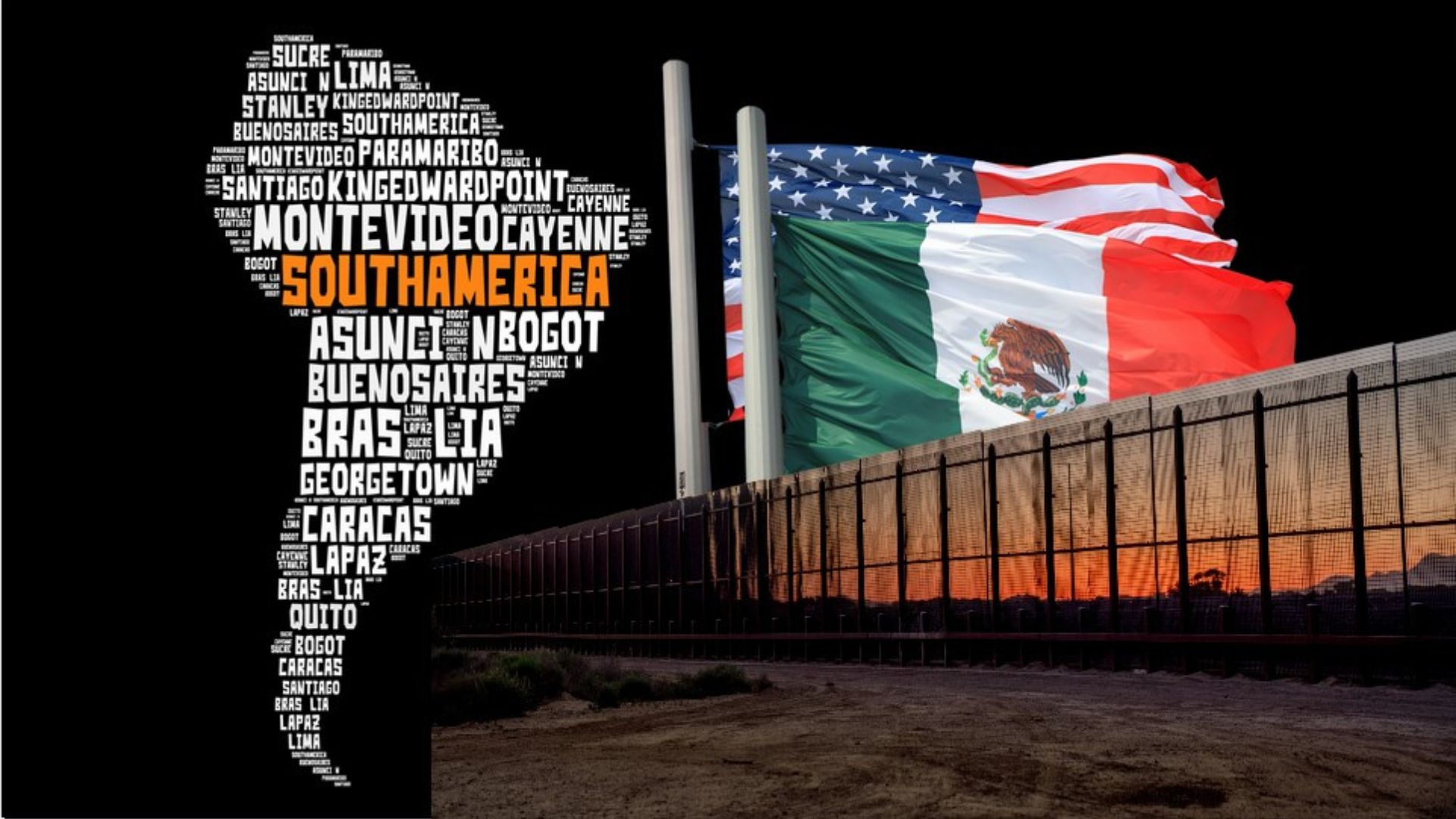 “Lightning Banishment”.  What is happening on the border of Mexico