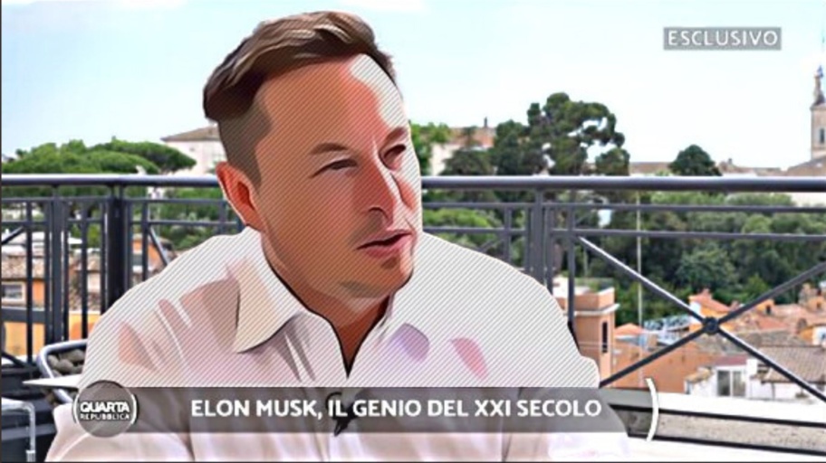 Elon Musk intervista Nicola Porro