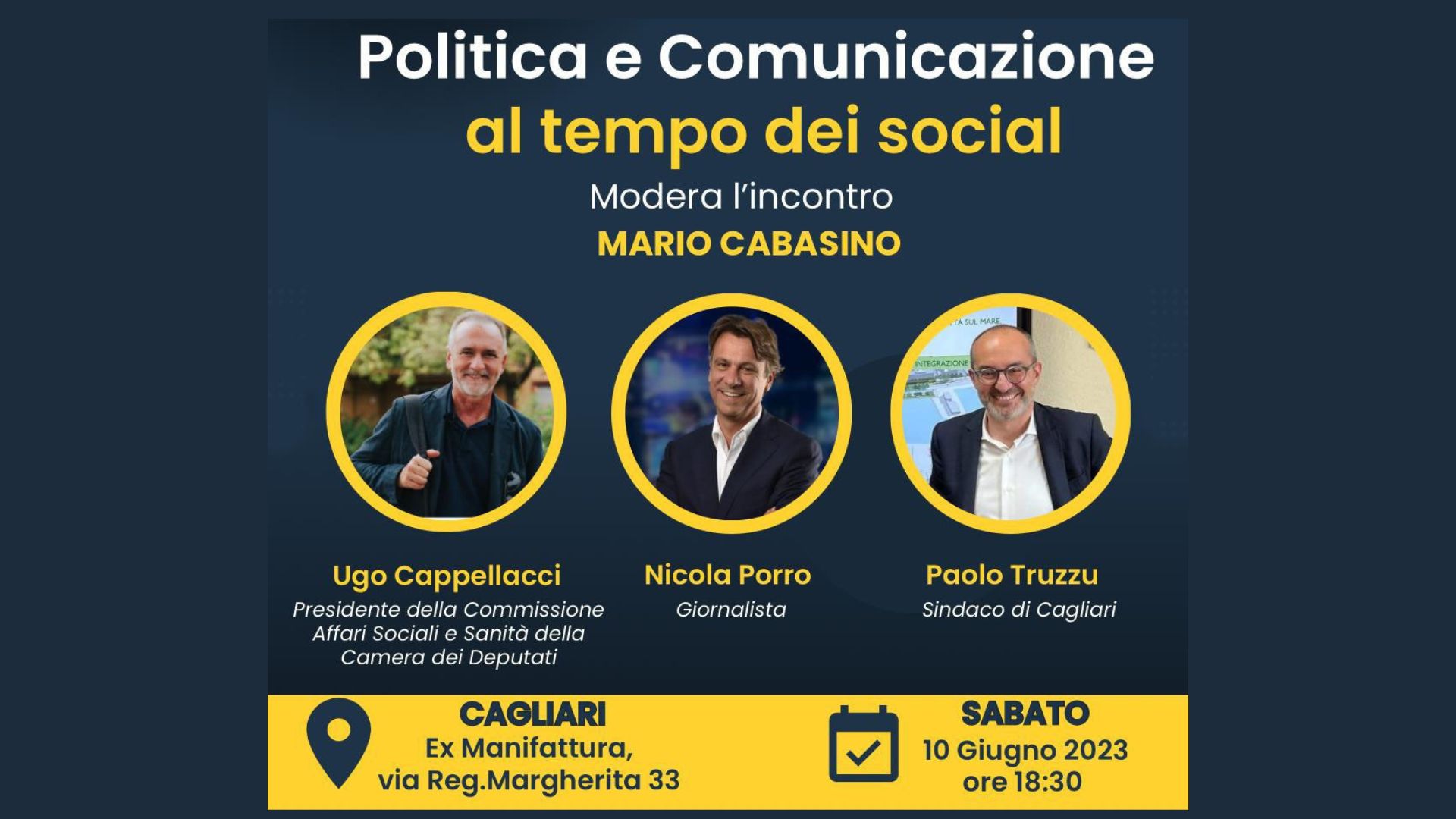 Politica e comunicazione al tempo dei social – Live