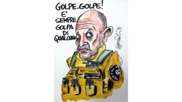 Sedute Satiriche di Beppe Fantin - Vignetta del 26/06/2023