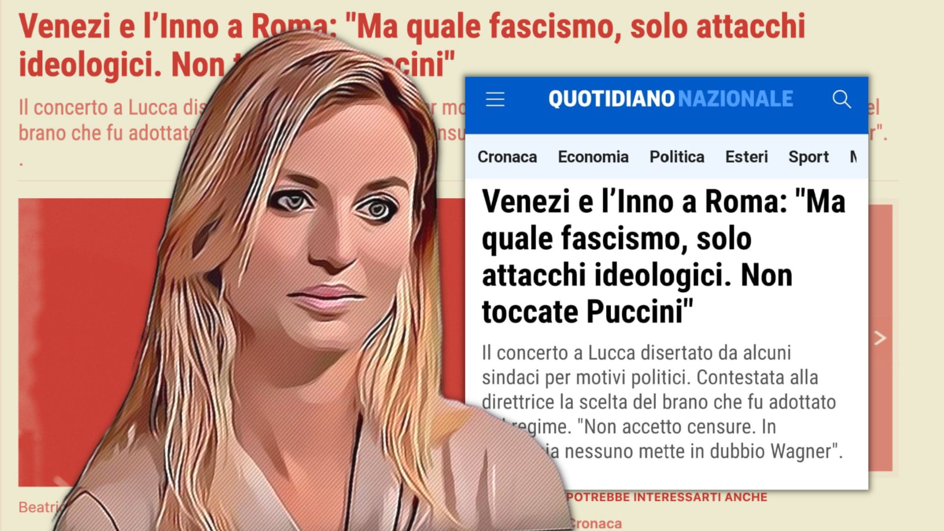 Brava Beatrice Venezi a sfidare il fascismo degli antifascisti