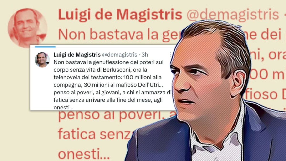 de magistris berlusconi