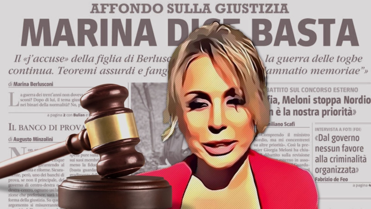 marina berlusconi giustizia