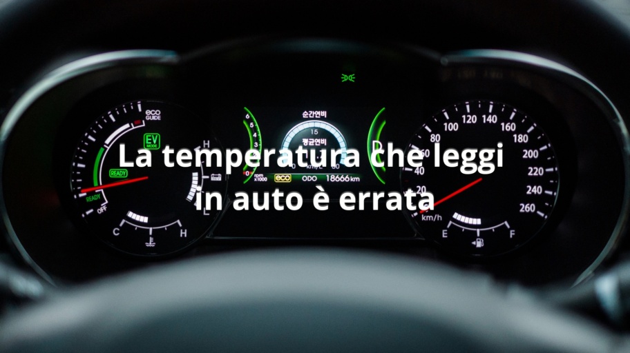 temperatura in auto