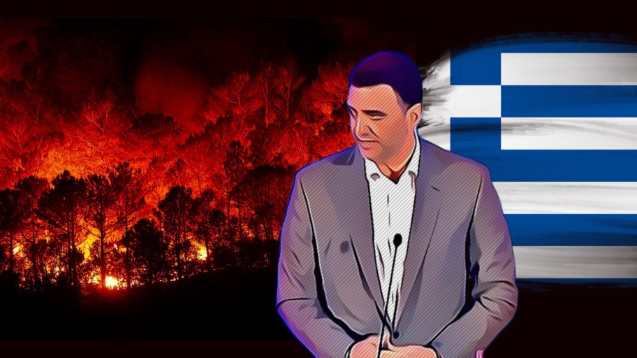 grecia incendi cambiamento climatico