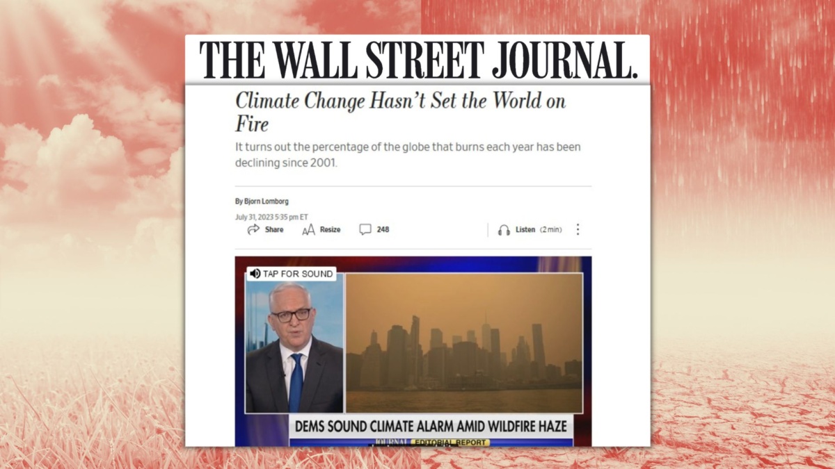 wall street journal cambiamenti cliamtici