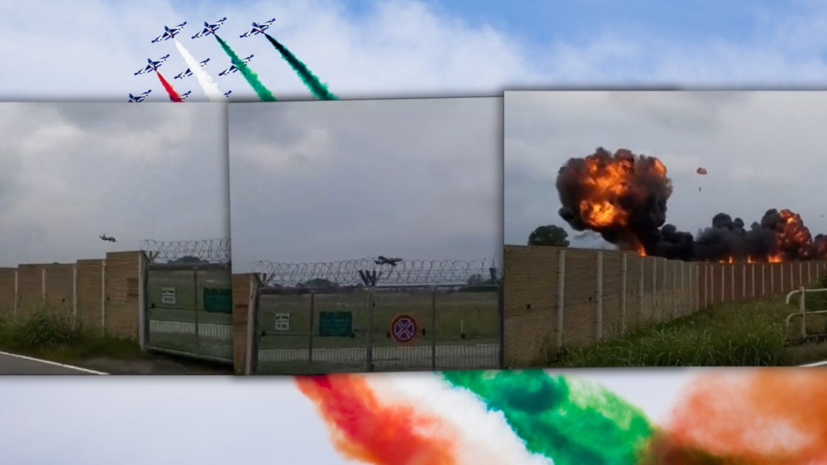 frecce tricolori incidente