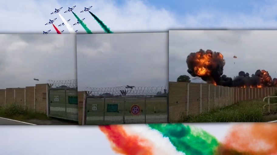 frecce tricolori incidente