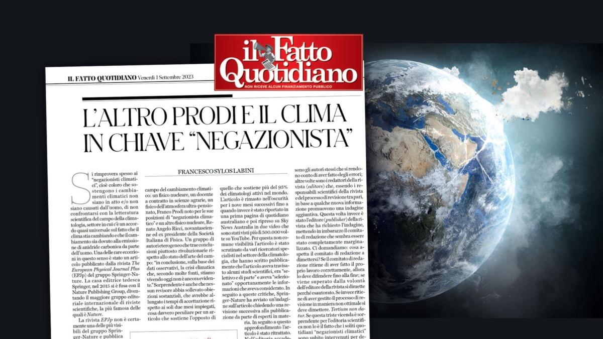 negazionista climatici