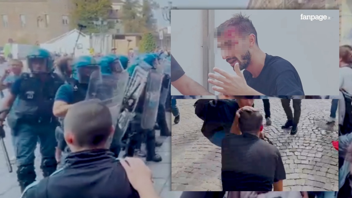 Scontri polizia manifestanti torino