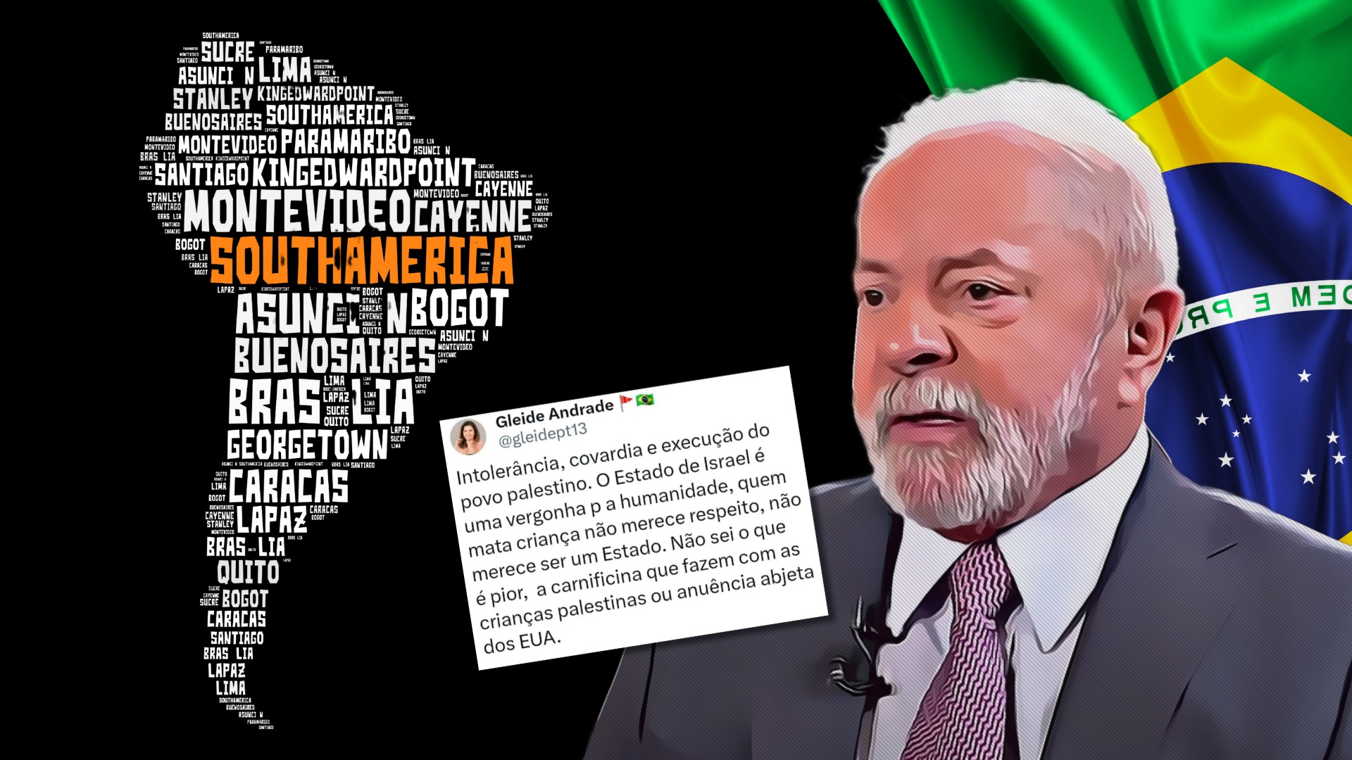 “Israel no merece ser un Estado”.  La impactante declaración del hombre de Lula