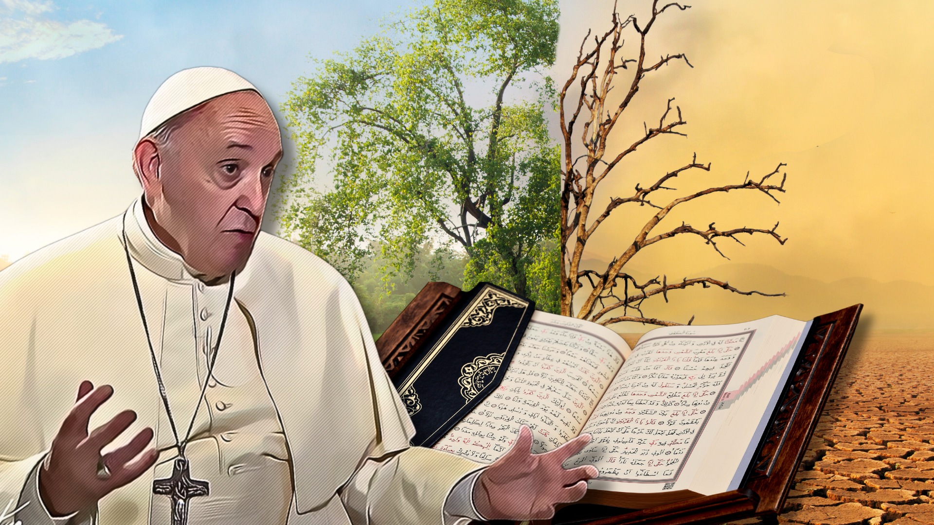 Il Papa ha deciso: il “cambiamento climatico” sarà dogma