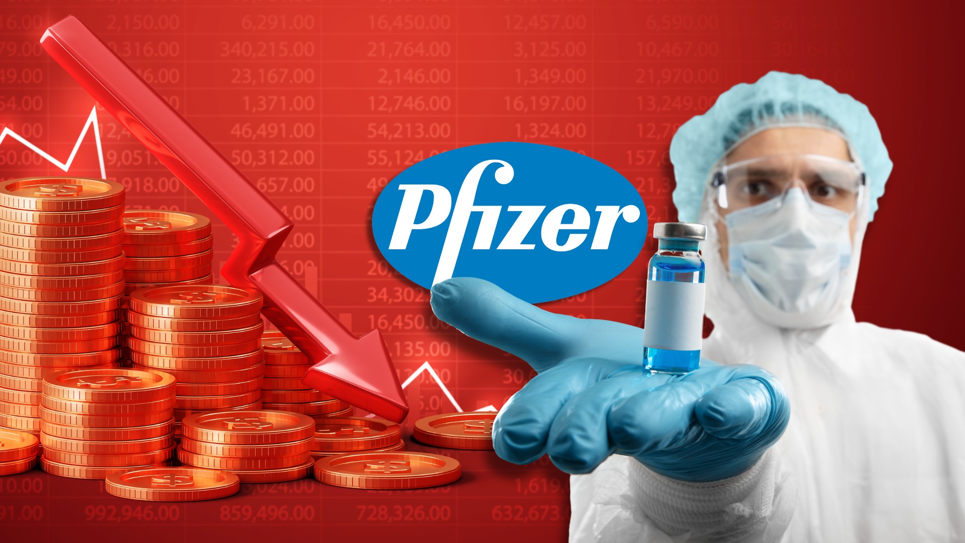 The Fall of Pfizer: Vaccine Bubble Bursting Leads to Massive Losses