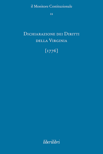 Dichiarazione dei Diritti della Virginia [1776]