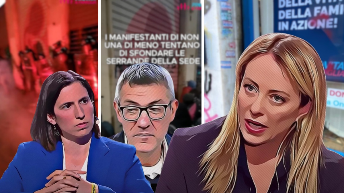 Maurizio Landini, Giorgia Meloni e Elly Schlein Pro Vita e Famiglia